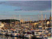 Abendstimmung im Hafen von Fecamp