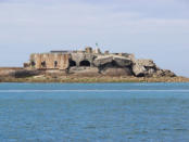 Wellenbrecher vor Cherbourg